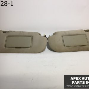 OEM Infiniti M35 2010 sunvisor set sun visors OEM GRAY lights supplemental