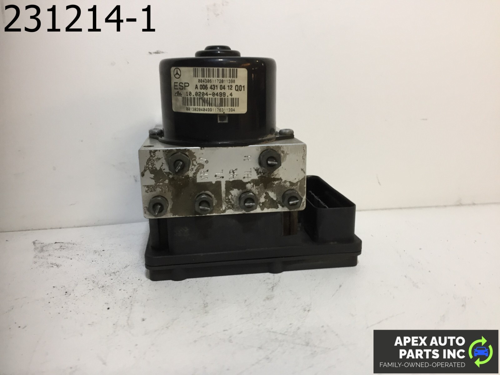 OEM Mercedes C230 2006 ABS Anti Lock Brake Pump ESP 0355458132