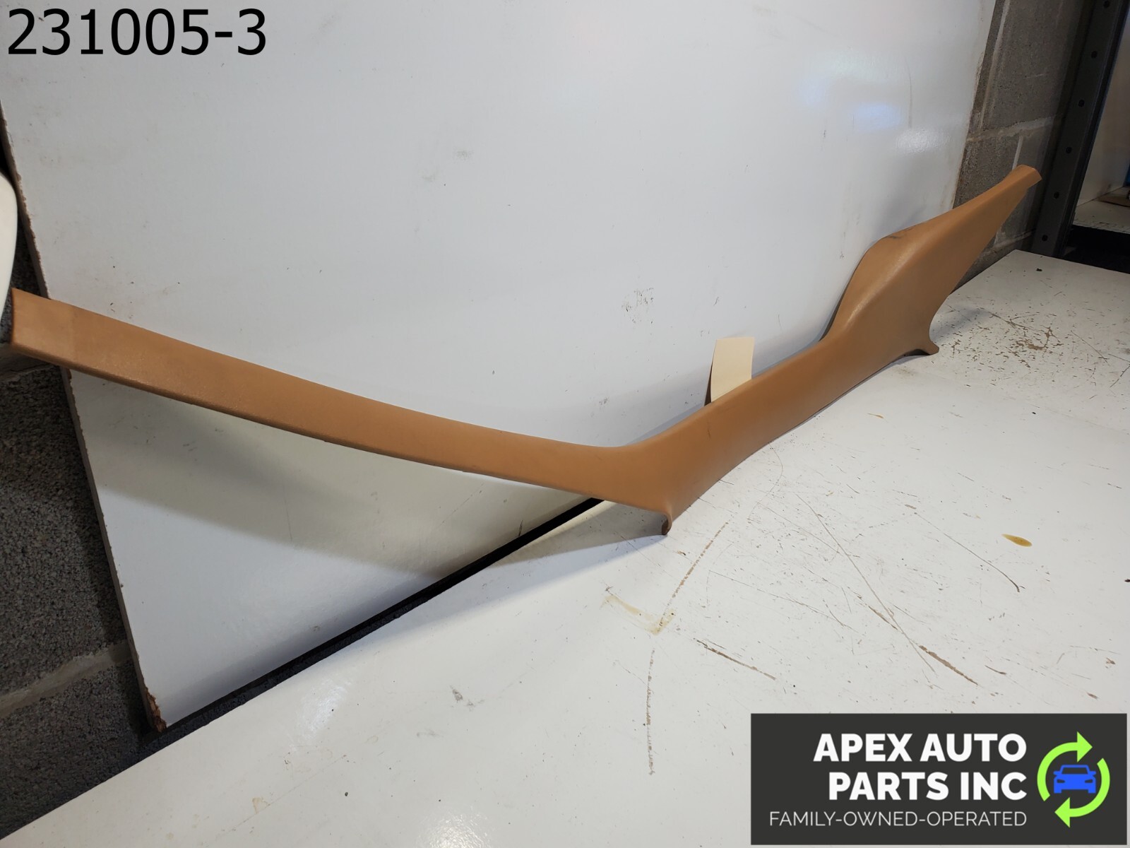 OEM Pontiac Fiero 1985 upper driver door trim