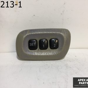 OEM QX4 Infiniti 2001 Power Seat Memory Switch Front Left Driver Side