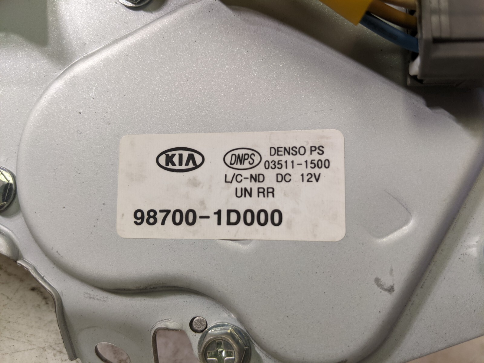 OEM Wiper Motor For KIA Rondo 98700-1D000 - Image 6