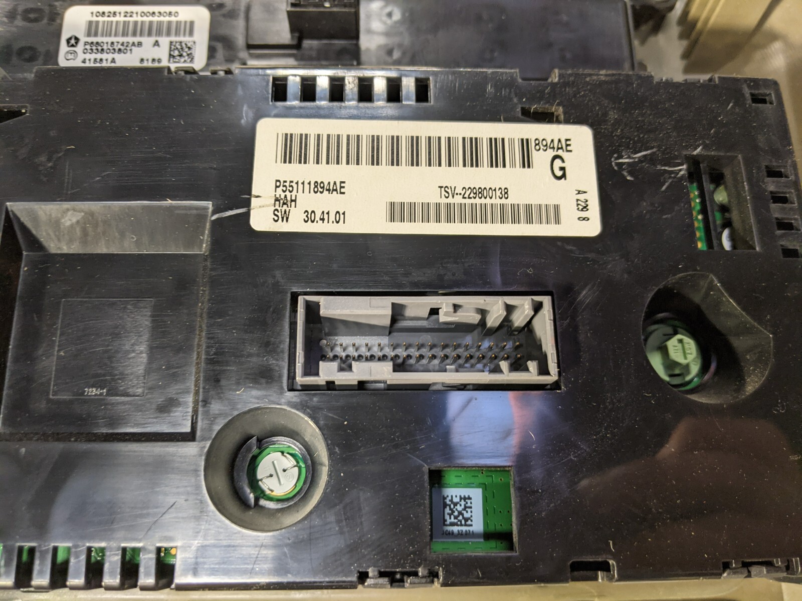 09-10 DODGE JOURNEY AC HEAT HVAC CLIMATE CONTROL W/ DASH AIR VENT TRIM BEZEL OEM - Image 7