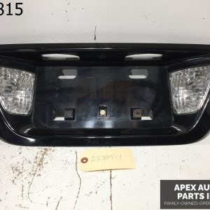 2006 Honda Accord Sedan Trunk Lid License Plate Trim Reverse Lights Black Trunk