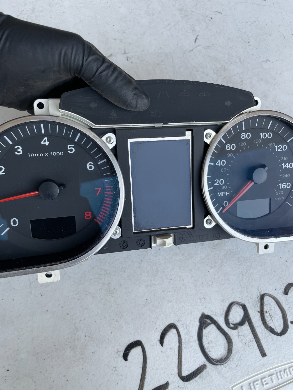 🥇2007 AUDI 8R Q7 3.6 ENGINE ECU SPEEDOMETER - Image 4