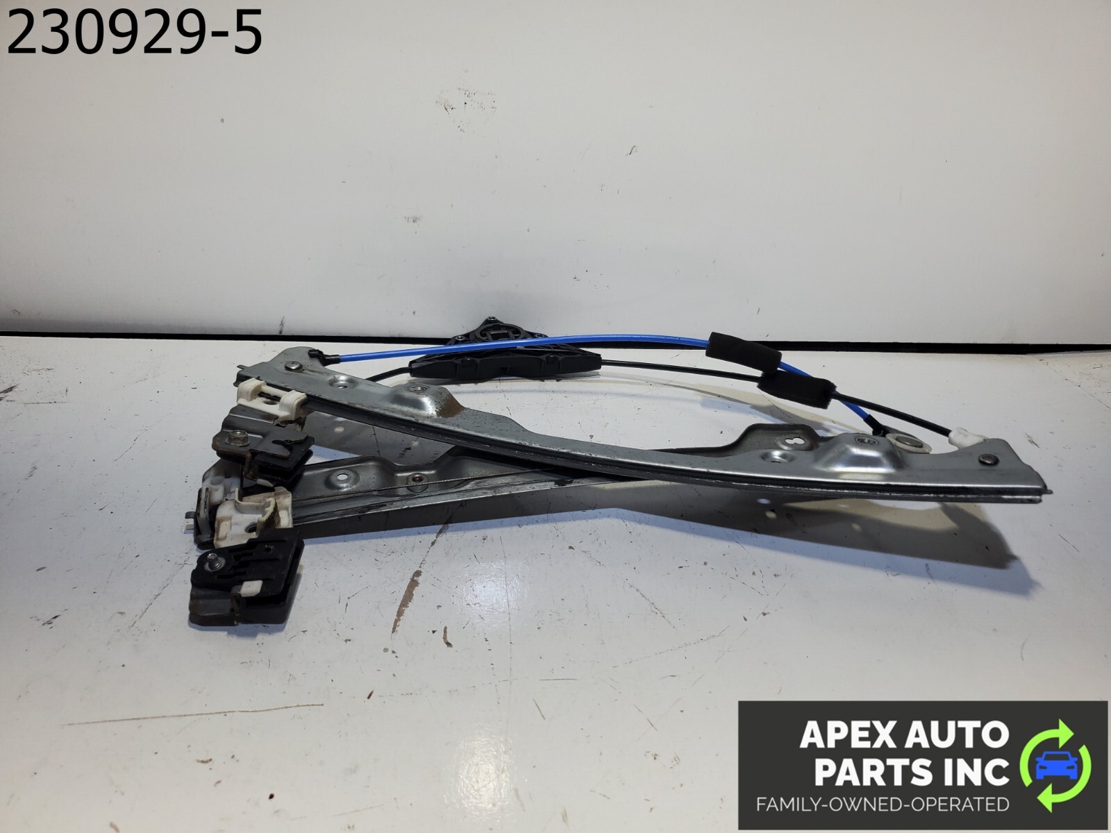 2009-2013 Infiniti G37 Sedan Front Left Window Regulator Track OEM 09-13 - Image 6