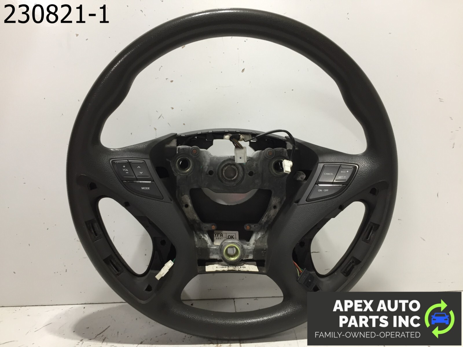 2012 2013 HYUNDAI SONATA LEFT STEERING W/ AUDIO PHONE CRUISE CONTROL SWITCH OEM