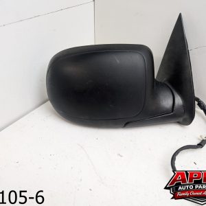 AFT 03-06 Chevrolet Silverado Right RH Passenger Side Power Door Mirror Black