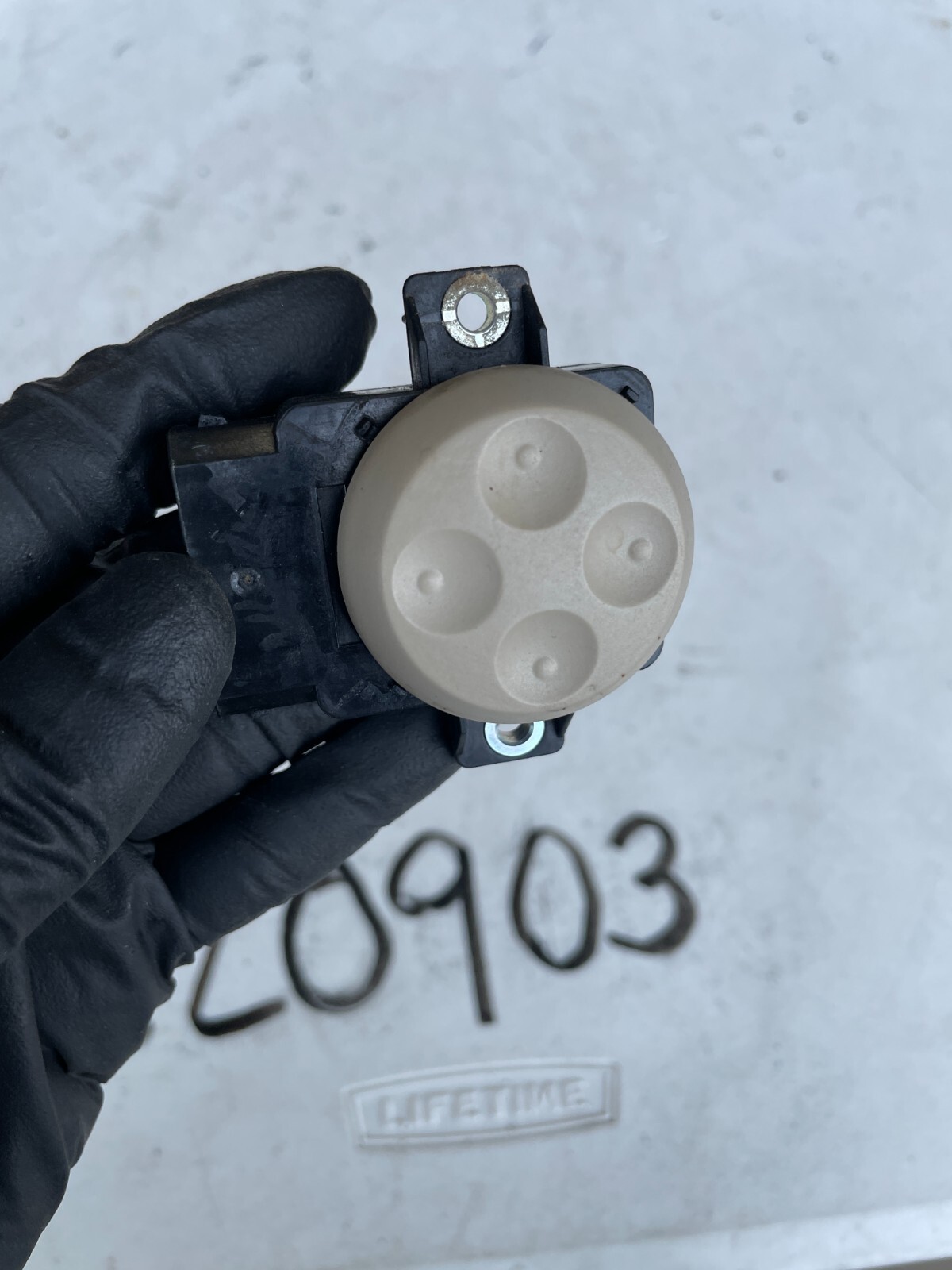 Audi A4 B8 09-12 Left Driver Power Lumbar Seat Control Switch 8E0959777B Beige - Image 6