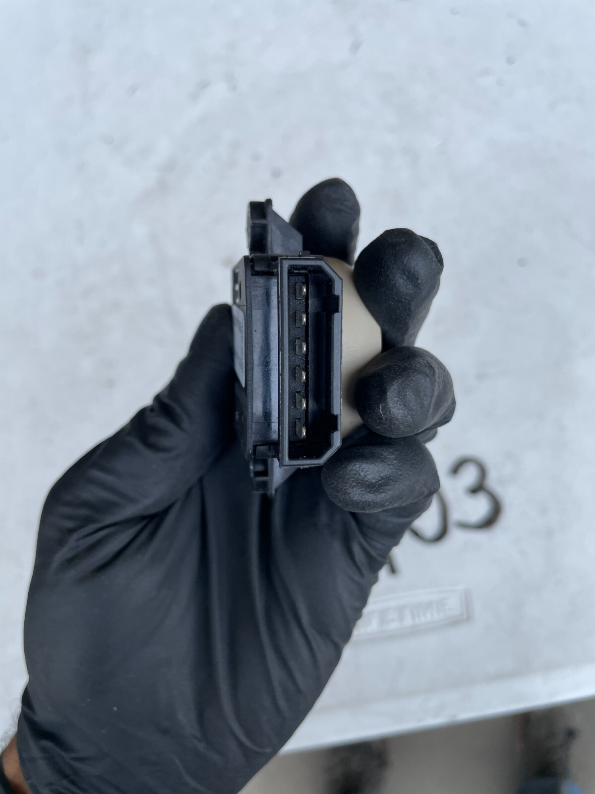 Audi A4 B8 09-12 Left Driver Power Lumbar Seat Control Switch 8E0959777B Beige - Image 7