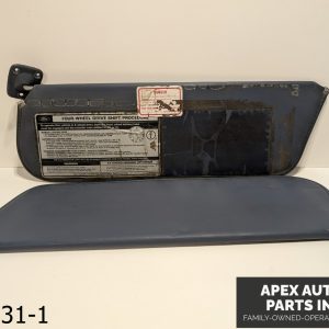 OEM 1980-1986 Ford Bronco 5.0L  Sun Visors Black
