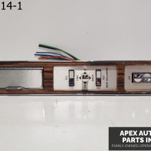OEM 1988 Buick Electra 4-door Power Window And Seat Control Switch