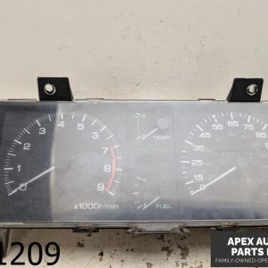 OEM 1988 Nissan Pulsar NX 1.8L INSTRUMENT CLUSTER SPEEDOMETER M/T