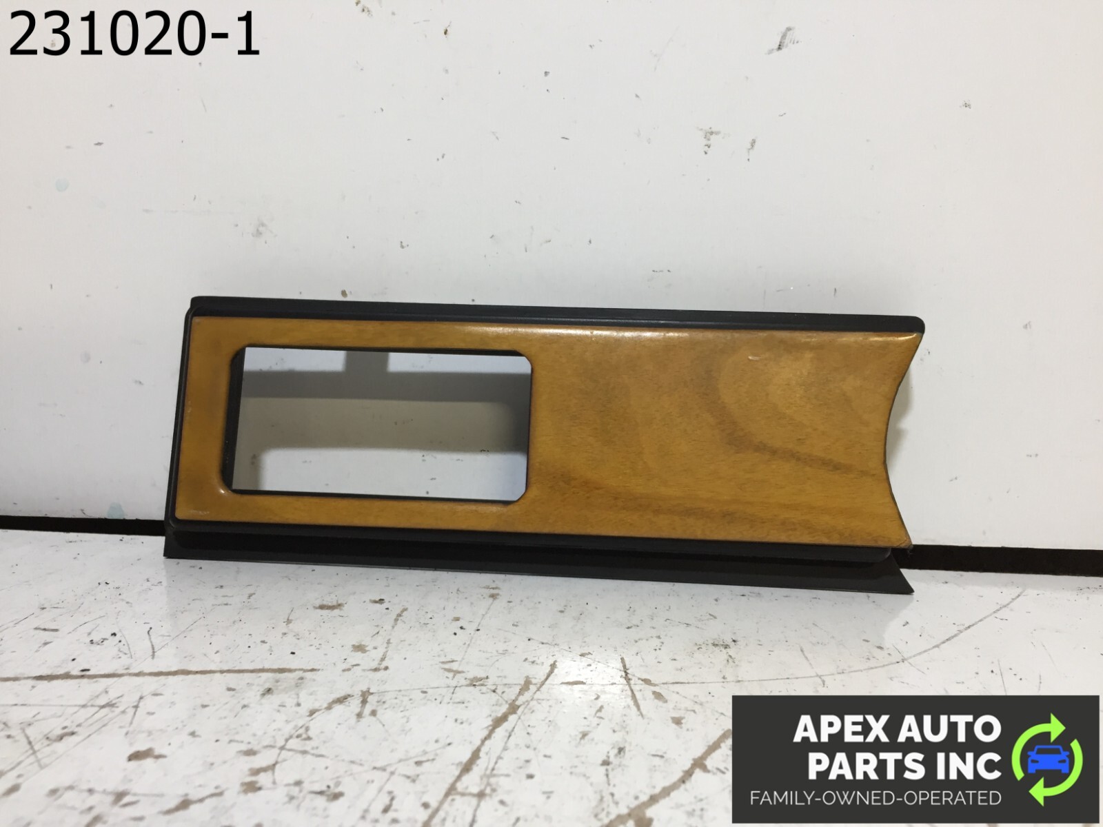 OEM 1990 Cadillac Allante Dash Trim Cluster Switch Panel Bezel Wood