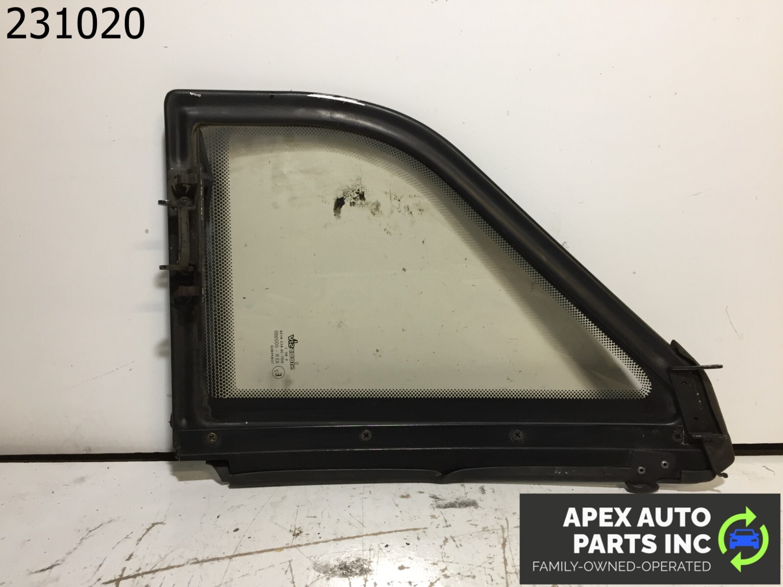 OEM 1990 Cadillac Allante Driver Left Quarter Glass Soft Top - Image 5