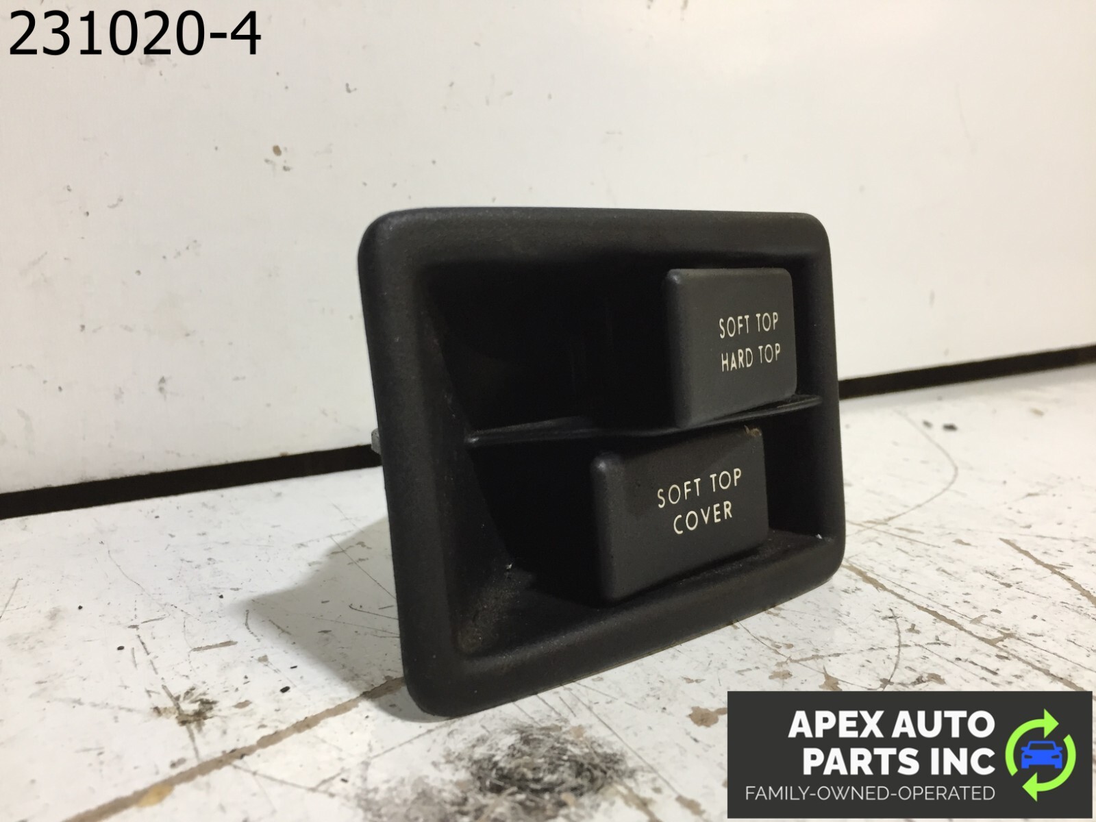 OEM 1990 Cadillac Allante Hard Soft Top & Tonneau Cover Release - Image 3