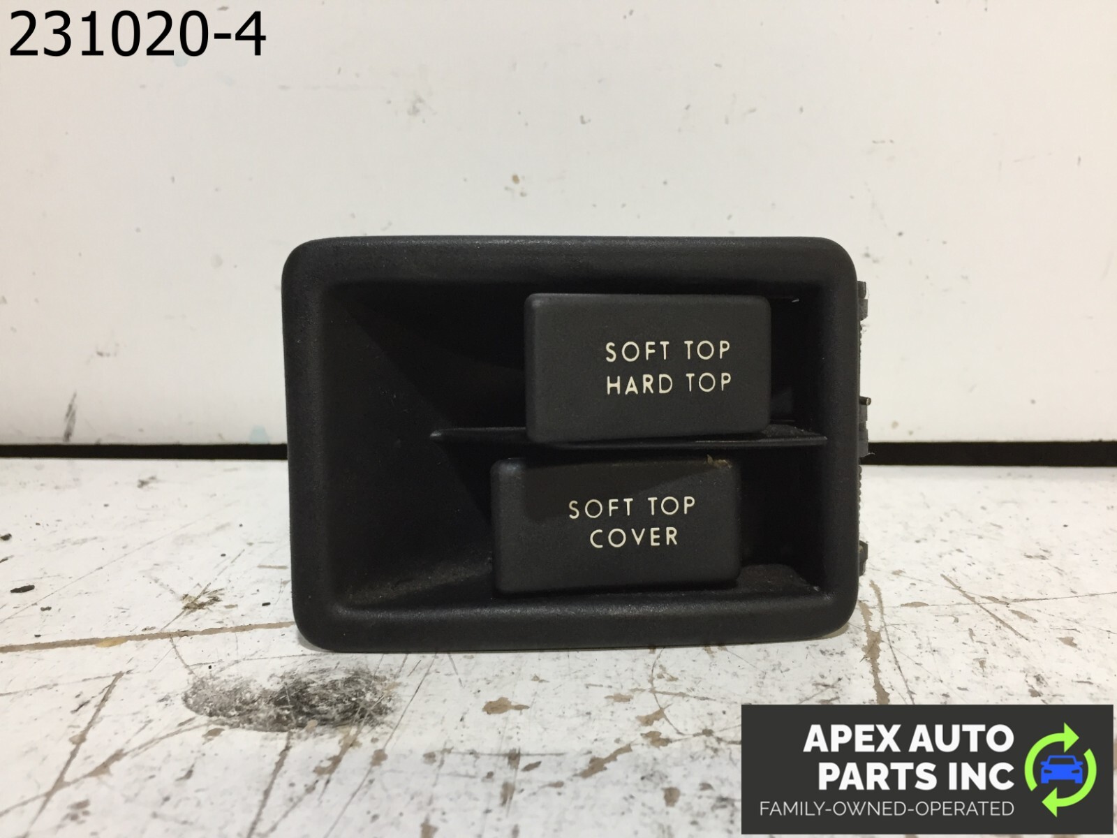 OEM 1990 Cadillac Allante Hard Soft Top & Tonneau Cover Release