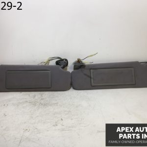 OEM 1991 Jaguar XJ6 Sun Visor Set  LDY Grey