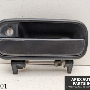 OEM 1992-1995 Toyota Pickup 2.4L Left Front Exterior Door Handle Black W/ Lock
