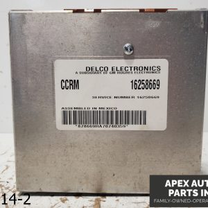 OEM 1992-1997 Cadillac Seville STS 1.3L BCM body control module 16258669