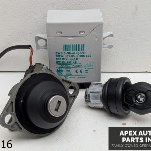 OEM 1997-2001 BMW 525i 2.5L CONTROL MODULE IGNITION KEY & LOCK SET