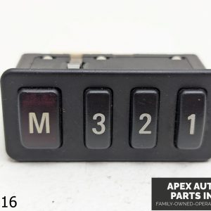 OEM 1997-2001 BMW 525i 2.5L Front LEFT SEAT Adjustment Memory Switch