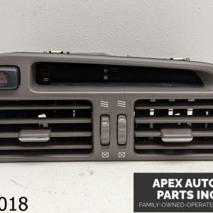 OEM 1998-2005 Lexus GS300 3.0L CENTER  A/C Air Vent Clock Hazard BLACK