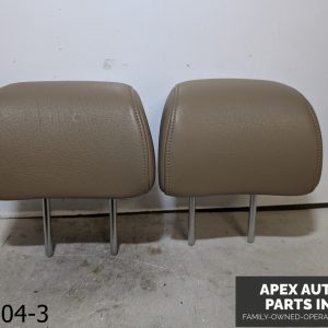 OEM 1999-2002 Saab 9-3 2.0L DRIVER LEFT PASSENGER RIGHT FRONT LEATHER HEADREST