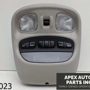 OEM 1999-2004 Jeep Grand Cherokee 4.7L Overhead Console EVIC Module Dome Light