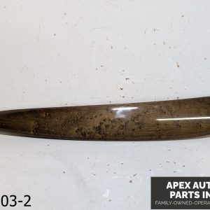 OEM 2000-2004 Jaguar S-Type 4.2L Front Left Driver Side Door Panel Molding Wood