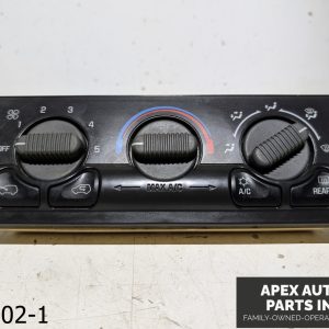 OEM 2001-2006 Chevrolet Silverado 6.0L Climate AC Temperature Control Panel