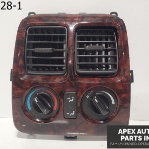 OEM 2001 Acura MDX 3.5L REAR AC HEATER CLIMATE TEMPERATURE CONTROL SWITCH