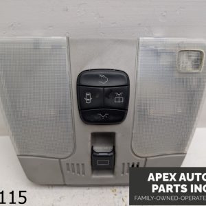 OEM 2001 Mercedes E320 3.2L Overhead Dome Light Sunroof Switch Black