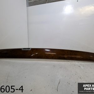 OEM 2002-2005 BMW 745I 4.4L REAR SHELF DECK WOOD TRIM COVER PANEL BACK