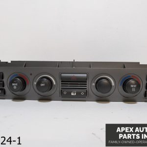 OEM 2002-2005 BMW 745i 4.4L AC HEAT TEMP CLIMATE CONTROL SWITCH PANEL