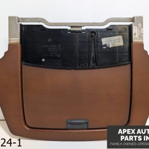 OEM 2002-2005 BMW 745i 4.4L Front Center Console Ashtray with Dark Ash Wood