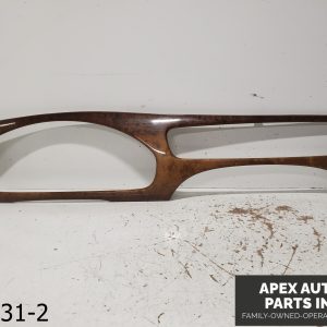 OEM 2002-2008 Jaguar X-Type SPEEDOMETER DASH VENT WOOD GRAIN BEZEL TRIM DK80556