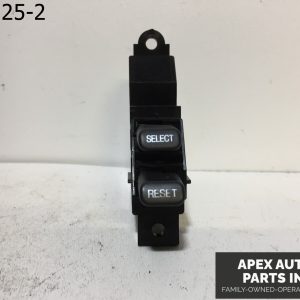 OEM 2002 Acura TL Gauge Cluster Odometer Reset Select Button Switch