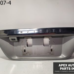 OEM 2002 Infiniti Q45 4.0L Trunk Finish Trim Rear Camera License Plate Panel