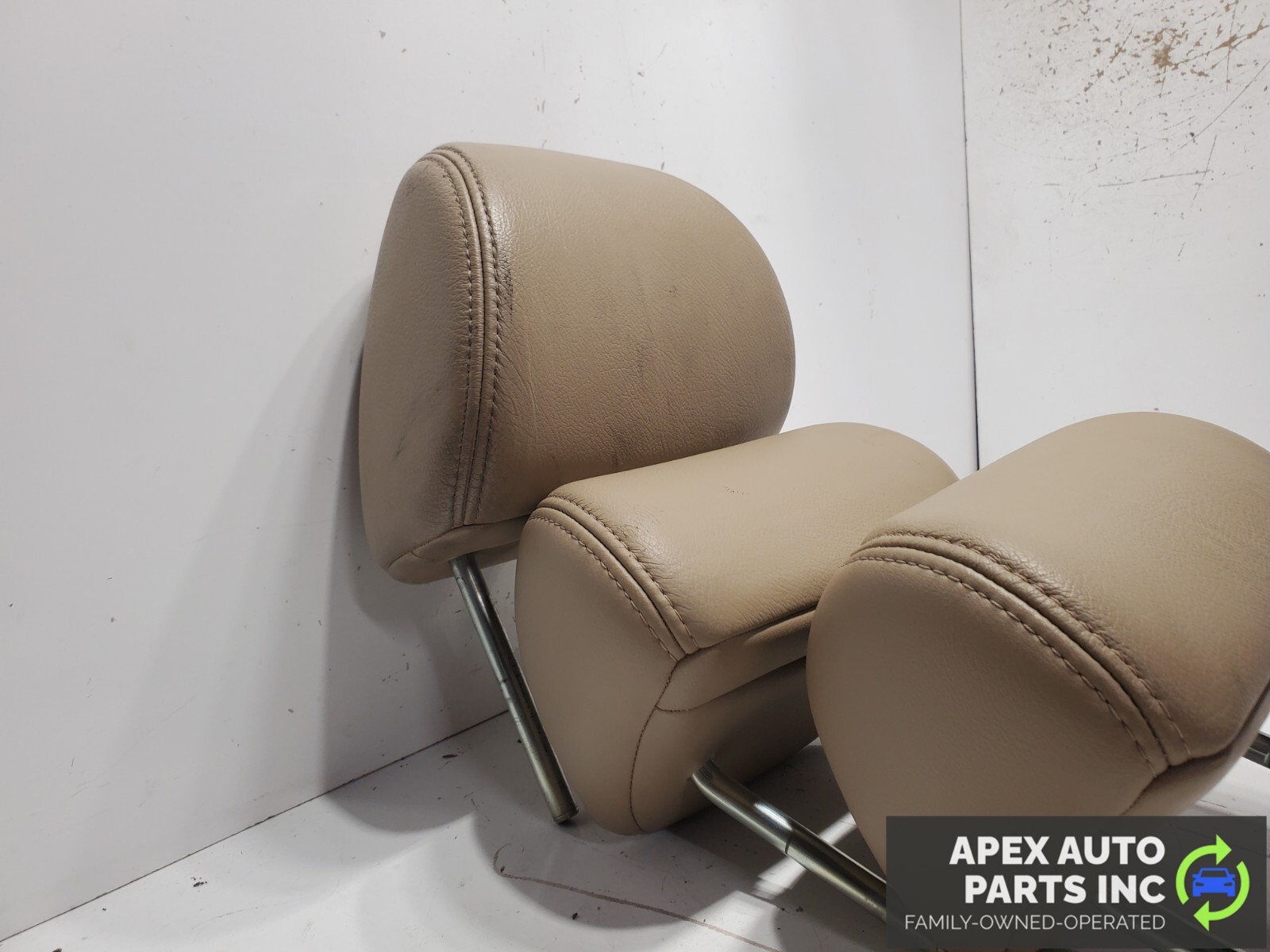 OEM 2003-2005 HONDA ACCORD SEDAN FRONT REAR LEFT RIGHT SEAT HEADREST BEIGE - Image 4