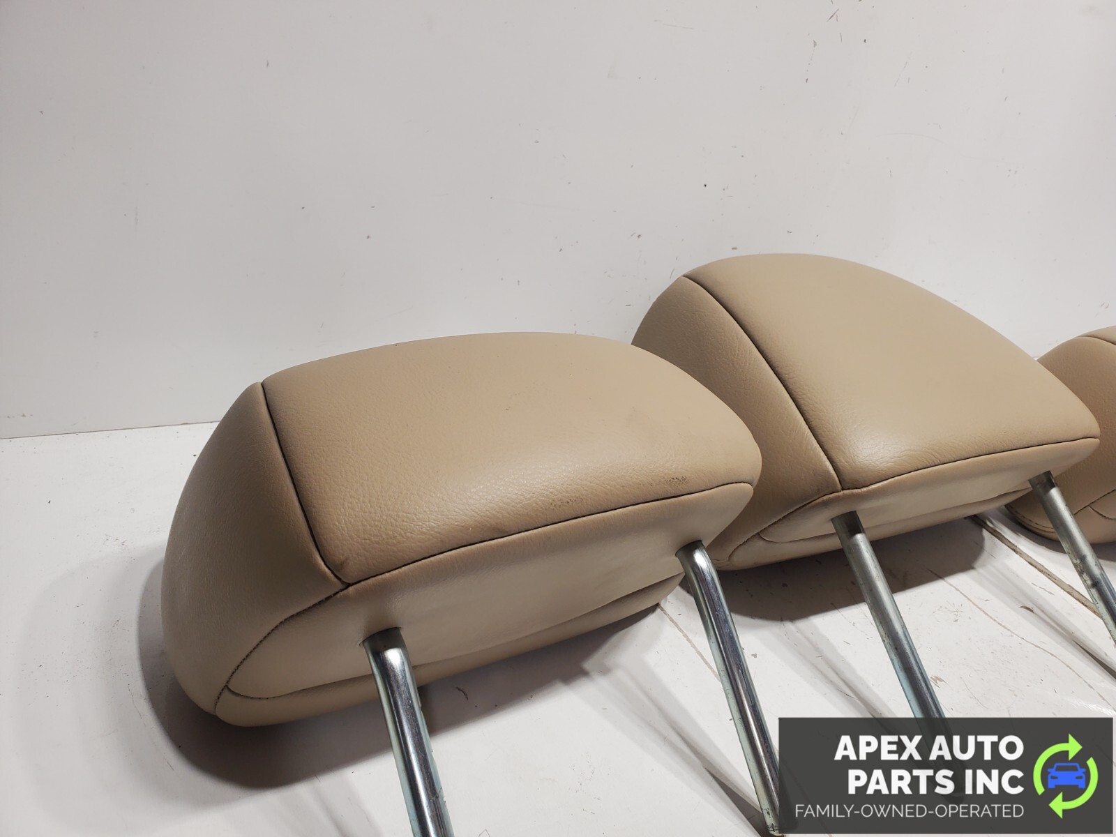 OEM 2003-2005 HONDA ACCORD SEDAN FRONT REAR LEFT RIGHT SEAT HEADREST BEIGE - Image 8