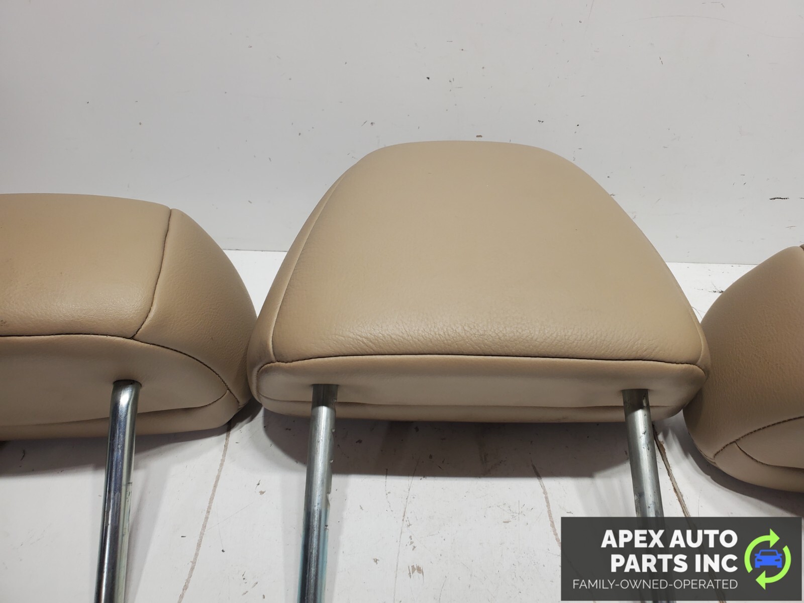 OEM 2003-2005 HONDA ACCORD SEDAN FRONT REAR LEFT RIGHT SEAT HEADREST BEIGE - Image 9