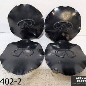 OEM 2003-2005 Infiniti FX35 3.5L Black Center Cap  40315-CG710  Set/4