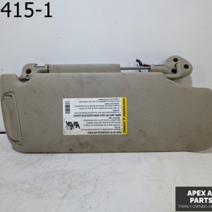 OEM 2003 Chevrolet Avalanche 5.3L SUN VISOR DRIVER SIDE LEFT
