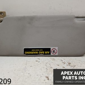 OEM 2003 Mercedes C230 1.8L Sun Visor PAIR Gray Right Passenger