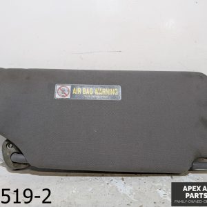 OEM 2004-2006 Acura TL 3.2L Driver Left Sunvisor Sun Visor Gray