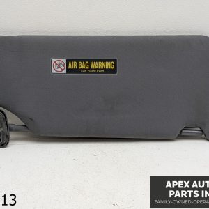 OEM 2004-2006 Acura TL 3.2L FRONT LEFT DRIVER SIDE BLACK SUNVISOR SUN VISOR