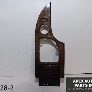 OEM 2004-2007 BMW 525i 2.5L Center Console Shifter Wood Trim Bezel
