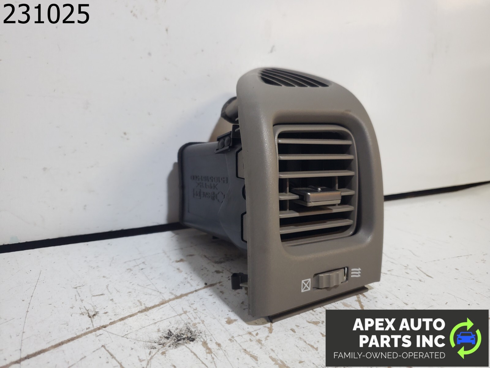 OEM 2004 Infiniti I35 Left Driver LHD Side Dash Air Vent AC Heat Duct Gray - Image 3