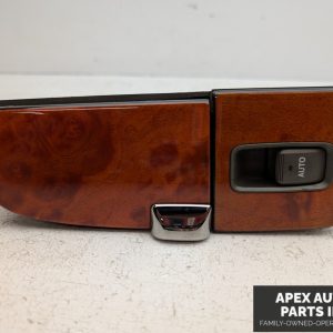 OEM 2004 Lexus LS430 4.3L Rear Right side power window switch wooden Trim
