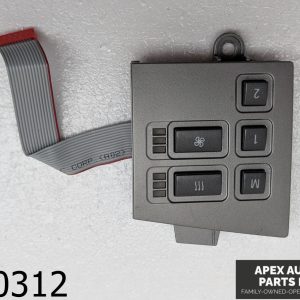 OEM 2005 BMW 745Li 4.4L RIGHT POWER SEAT MEMORY SWITCH